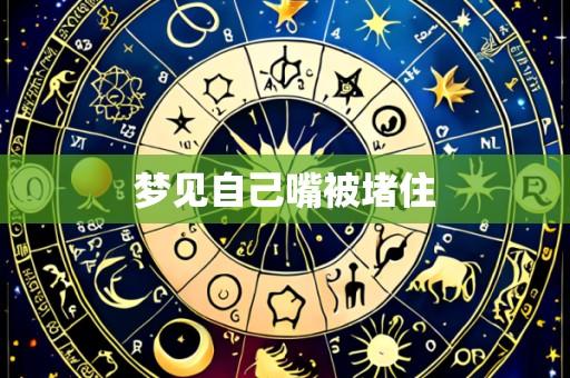 梦见自己嘴被堵住
