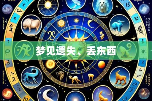 梦见遗失、丢东西