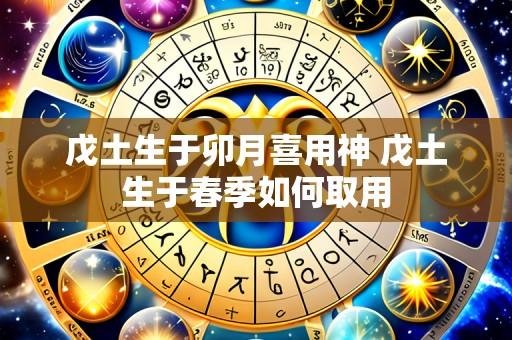 戊土生于卯月喜用神 戊土生于春季如何取用