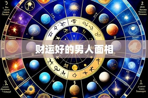 财运好的男人面相