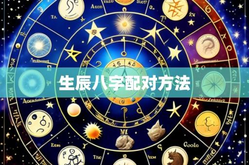 生辰八字配对方法