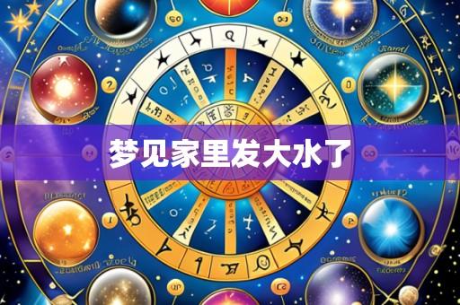 梦见家里发大水了