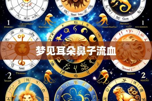 梦见耳朵鼻子流血