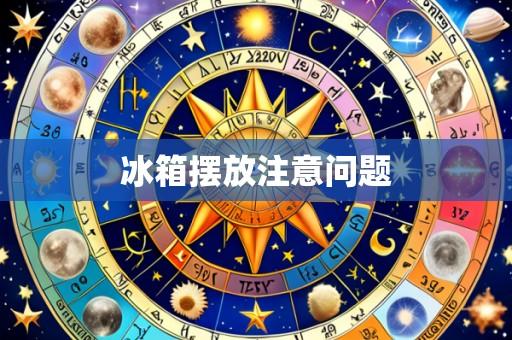 冰箱摆放注意问题