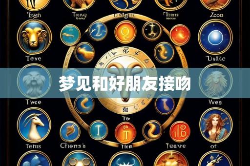 梦见和好朋友接吻