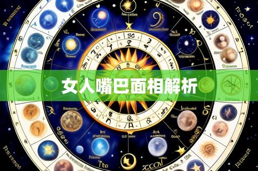 女人嘴巴面相解析
