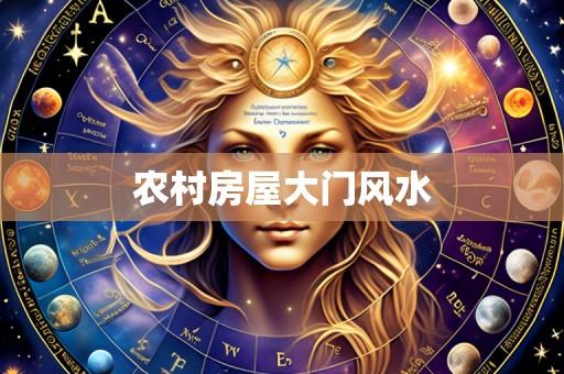 农村房屋大门风水