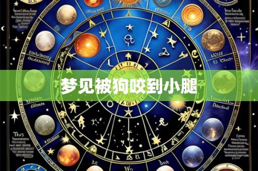 梦见被狗咬到小腿