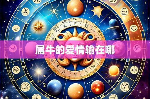 属牛的爱情输在哪