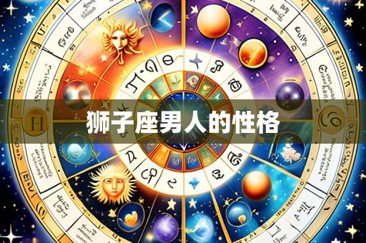 狮子座男人的性格