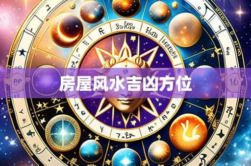 房屋风水吉凶方位
