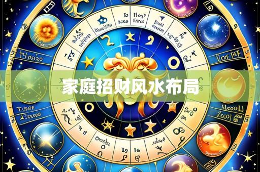 家庭招财风水布局