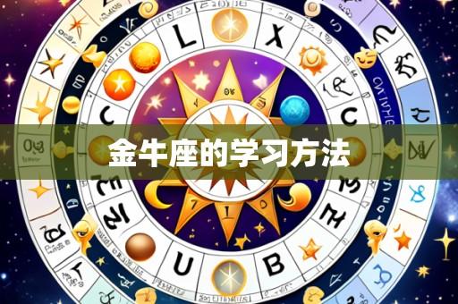 金牛座的学习方法