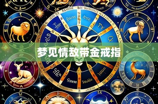梦见情敌带金戒指