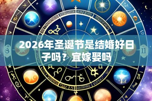 2026年圣诞节是结婚好日子吗?宜嫁娶吗