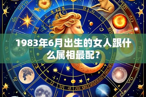 1983年6月出生的女人跟什么属相最配?