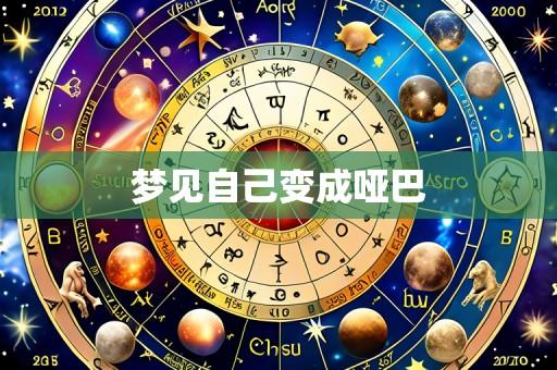 梦见自己变成哑巴