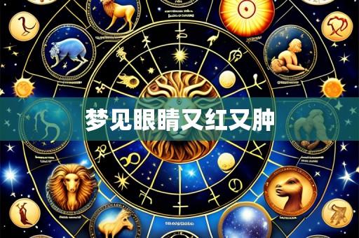梦见眼睛又红又肿