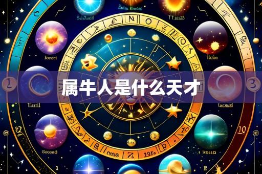 属牛人是什么天才