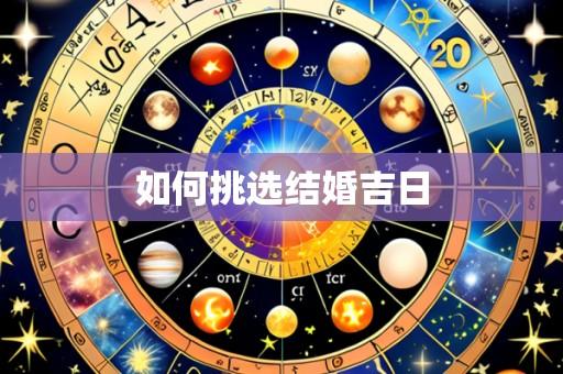 如何挑选结婚吉日