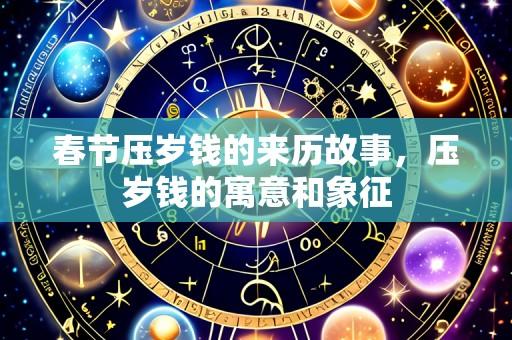 春节压岁钱的来历故事,压岁钱的寓意和象征