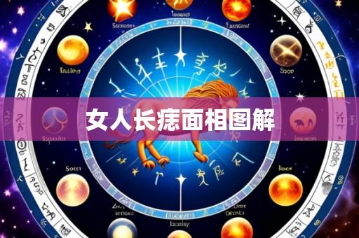 女人长痣面相图解