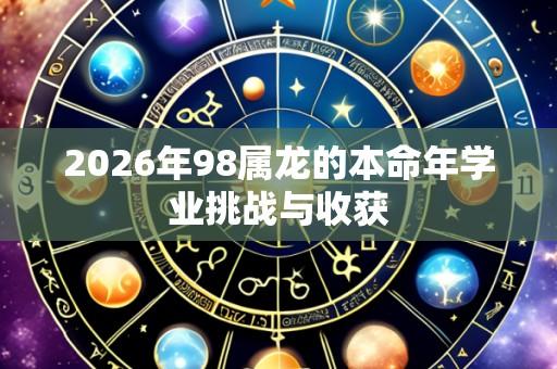 2026年98属龙的本命年学业挑战与收获