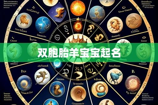 双胞胎羊宝宝起名
