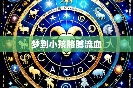 梦到小孩胳膊流血