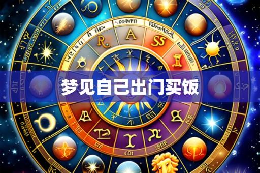 梦见自己出门买饭