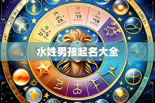 水姓男孩起名大全