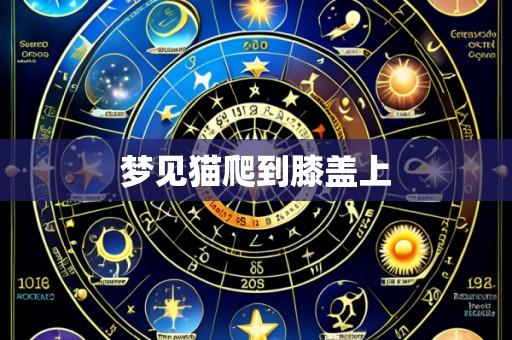 梦见猫爬到膝盖上