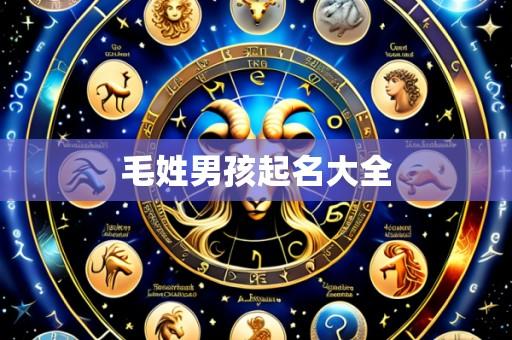 毛姓男孩起名大全