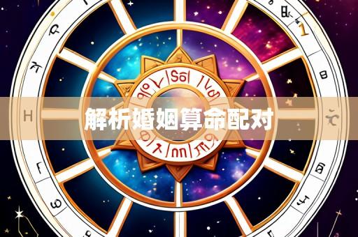 解析婚姻算命配对