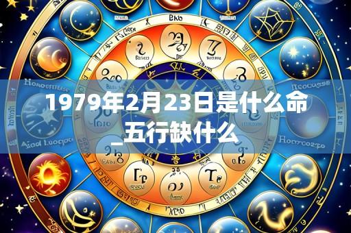 1979年2月23日是什么命_五行缺什么