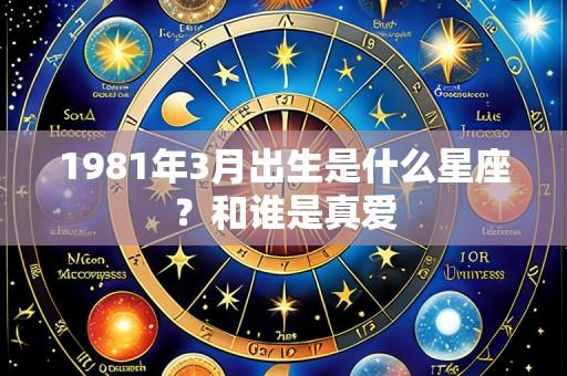 1981年3月出生是什么星座?和谁是真爱