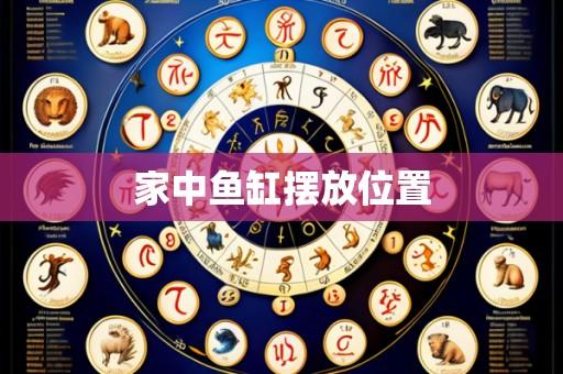 家中鱼缸摆放位置