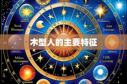 木型人的主要特征