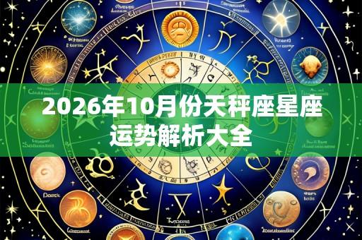 2026年10月份天秤座星座运势解析大全