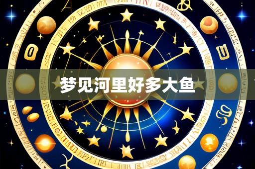 梦见河里好多大鱼