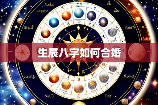 生辰八字如何合婚