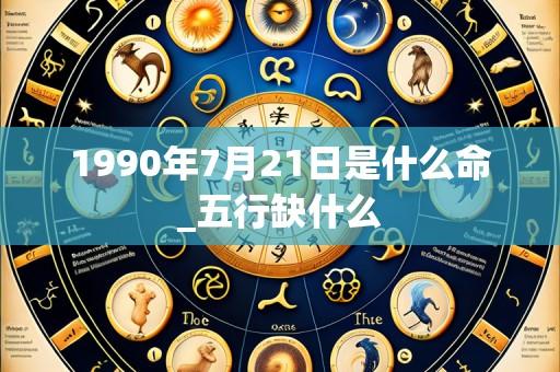 1990年7月21日是什么命_五行缺什么