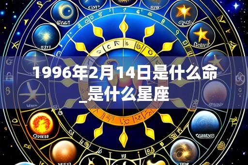 1996年2月14日是什么命_是什么星座