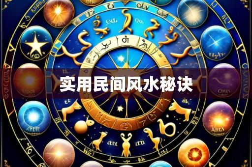 实用民间风水秘诀