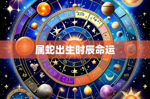 属蛇出生时辰命运