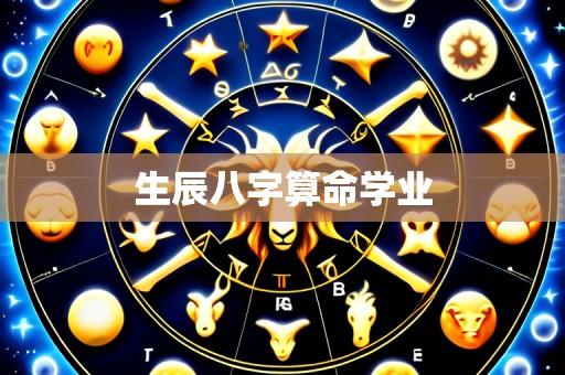 生辰八字算命学业