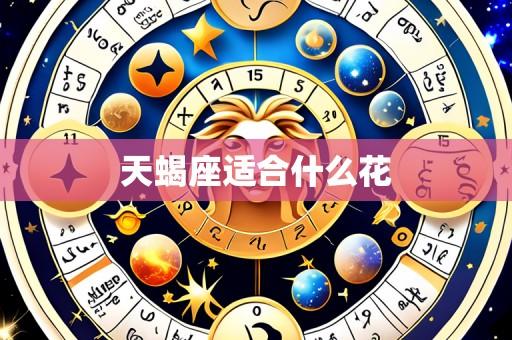 天蝎座适合什么花