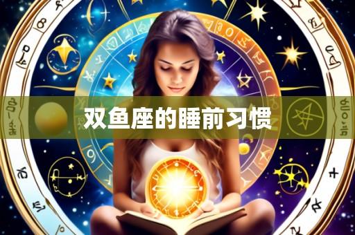 双鱼座的睡前习惯
