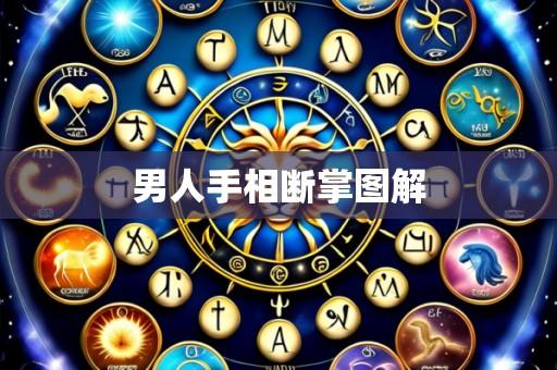 男人手相断掌图解