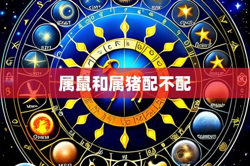 属鼠和属猪配不配